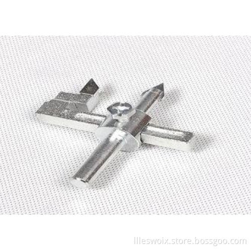 30-100mm 6 TPI Teeth Carbon Steel Adjustable Circle Hole Cu